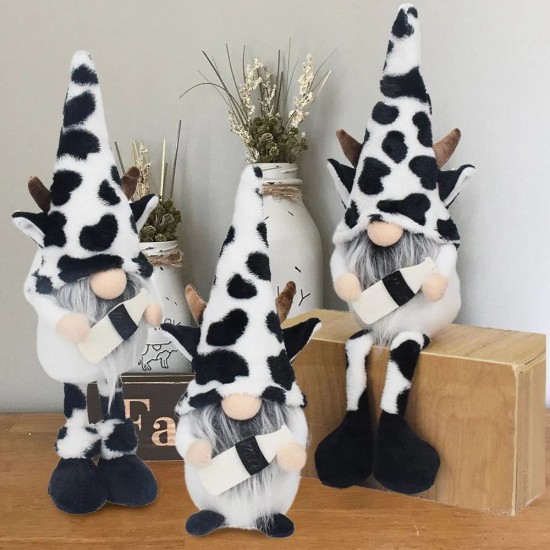 FARMHOUSE COW GNOME