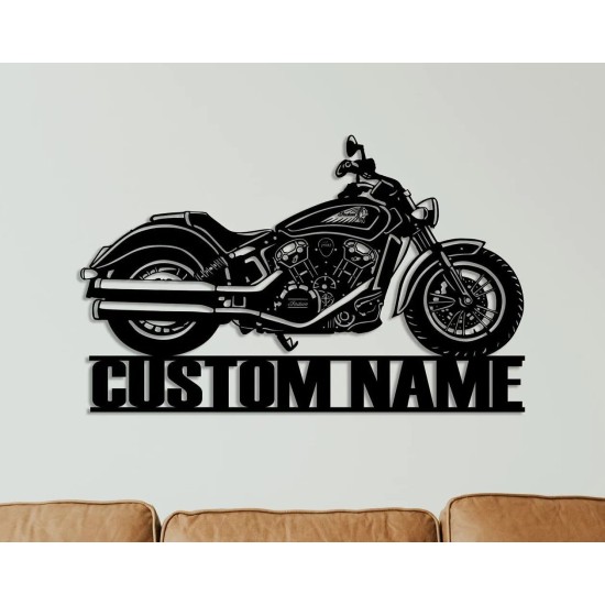 Custom Indian Motorcycle