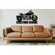 Custom Triumph Rocket Motorcycle Metal Wall Art