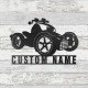 Custom Vintage Car Metal Signs