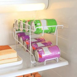 Double-layer Cans Storage Rack